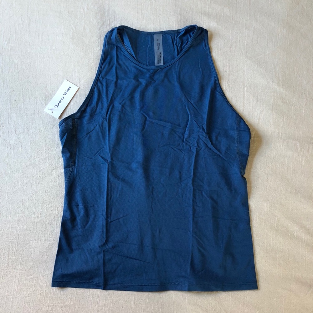 Outdoor Voices Blue tank top